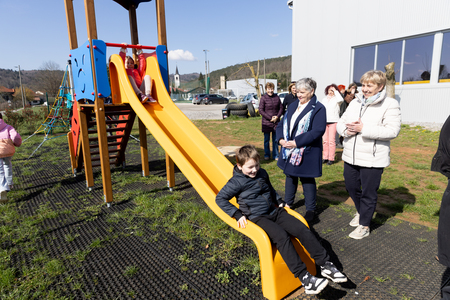 ODPRTJE DVEH  OTROŠKIH IGRIŠČ V KOŠANI 6.3.2026 - Valter Leban-0358